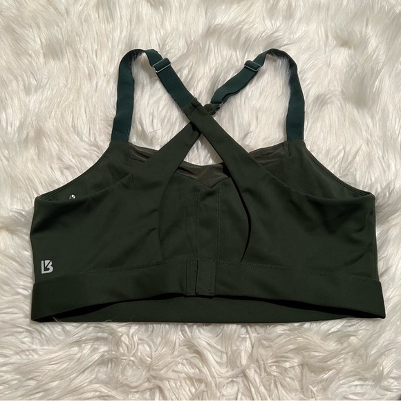 Buffbunny Collection Under Pressure Sports Bra Dark Green XXL - Picture 7 of 10